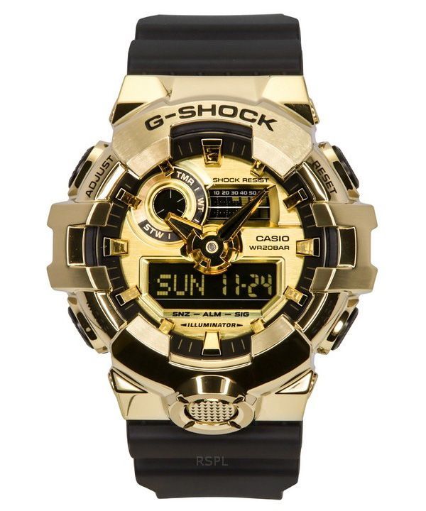 Casio G-Shock G-Steel analoginen digitaalinen hartsihihna kultainen kellotaulu kvartsi GM-700G-9A 200M miesten kello