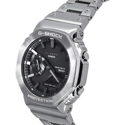 Casio G-Shock analoginen digitaalinen täysmetallinen musta kellotaulu Solar GM-B2100D-1A 200M miesten kello