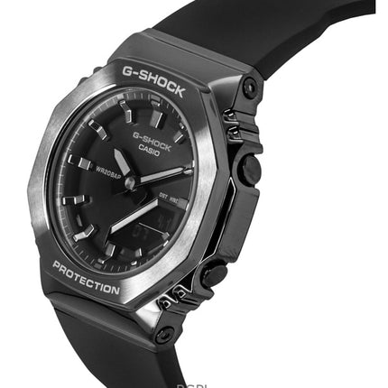 Casio G-Shock analoginen digitaalinen biopohjainen hartsihihna musta kellotaulu kvartsi GM-S2110B-8A 200M naisten kello