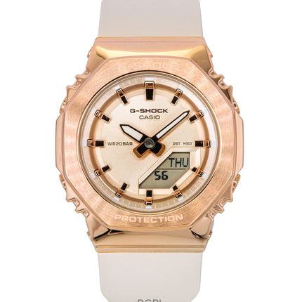 Casio G-Shock analoginen digitaalinen biopohjainen hartsihihna Rose Gold Kellotaulu Quartz GM-S2110PG-4A 200M naisten kello