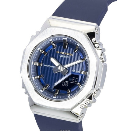 Casio G-Shock analoginen digitaalinen rajoitetun erän biopohjainen hartsi sininen kellotaulu kvartsi GM-S2110SH-2A 200M naisten kello