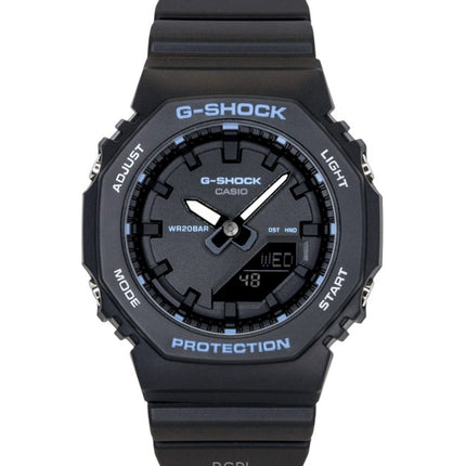 Casio G-Shock analoginen digitaalinen biopohjainen hartsiranneke mustalla kellotaululla kvartsi GMA-P2100BA-1A 200M naisten kello