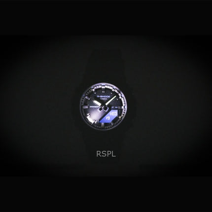 Casio G-Shock analoginen digitaalinen biopohjainen hartsiranneke mustalla kellotaululla kvartsi GMA-P2100BA-1A 200M naisten kello