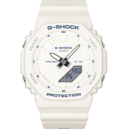 Casio G-Shock analoginen digitaalinen biopohjainen hartsiranneke norsunluunvärisellä kellotaululla kvartsi GMA-P2100BA-7A 200M naisten kello