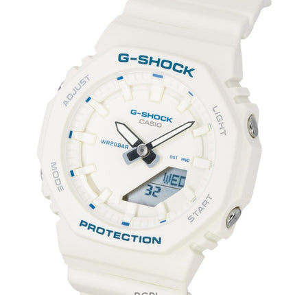 Casio G-Shock analoginen digitaalinen biopohjainen hartsiranneke norsunluunvärisellä kellotaululla kvartsi GMA-P2100BA-7A 200M naisten kello