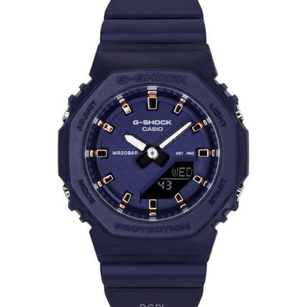 Casio G-Shock analoginen digitaalinen hartsiranneke sinisellä kellotaululla kvartsi GMA-P2100M-2A 200M naisten kello