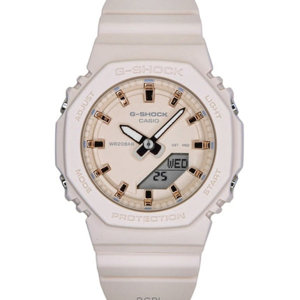 Casio G-Shock analoginen digitaalinen hartsiranneke beige soittaa kvartsi GMA-P2100M-4A 200M naisten kello
