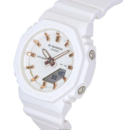 Casio G-Shock analoginen digitaalinen biopohjainen hartsiranneke, valkoinen kellotaulu, kvartsi GMA-P2100M-7A 200M naisten kello