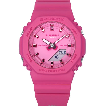 Casio G-Shock analoginen digitaalinen biopohjainen hartsi vaaleanpunainen kellotaulu kvartsi GMA-P2100PP-4A 200M naisten kello