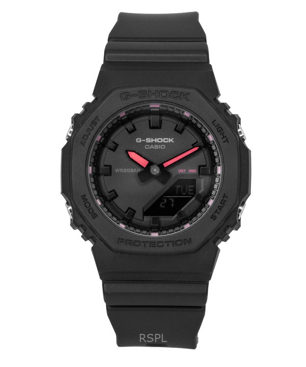 Casio G-Shock analoginen digitaalinen biopohjainen hartsi musta kellotaulu kvartsi GMA-P2100SA-1A1 200M naisten kello