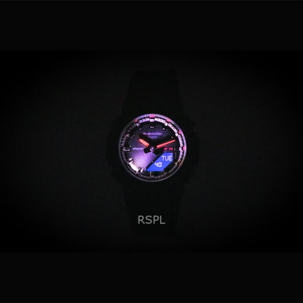 Casio G-Shock analoginen digitaalinen biopohjainen hartsi musta kellotaulu kvartsi GMA-P2100SA-1A1 200M naisten kello