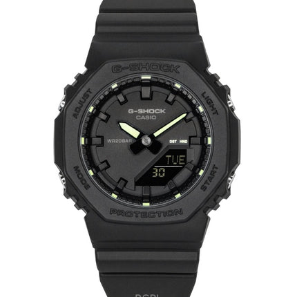 Casio G-Shock analoginen digitaalinen biopohjainen hartsi musta kellotaulu kvartsi GMA-P2100SA-1A2 200M naisten kello