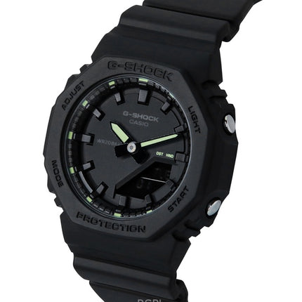 Casio G-Shock analoginen digitaalinen biopohjainen hartsi musta kellotaulu kvartsi GMA-P2100SA-1A2 200M naisten kello