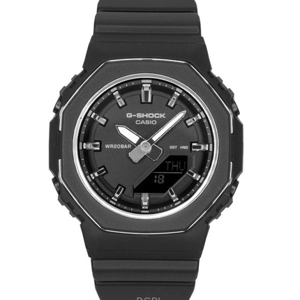 Casio G-Shock analoginen digitaalinen biopohjainen hartsiranneke mustalla kellotaululla kvartsi GMA-P2110-1A 200M naisten kello