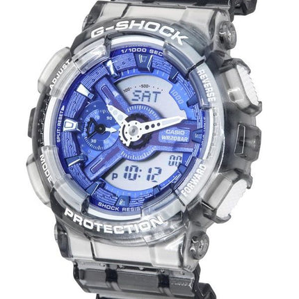 Casio G-Shock analoginen digitaalinen sininen kellotaulu kvartsi GMA-S110TB-8A 200M naisten kello
