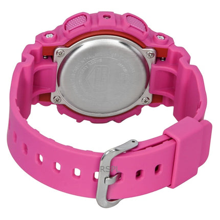 Casio G-Shock analoginen digitaalinen biopohjainen hartsi vaaleanpunainen kellotaulu kvartsi GMA-S140PP-4A 200M naisten kello