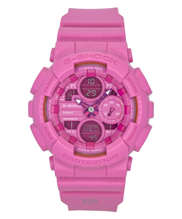 Casio G-Shock Pink Ribbon Biopohjainen Hartsiranneke Analoginen Digitaalinen Pink Dial Quartz GMA-S145PK-4A 200M Naisten Kello