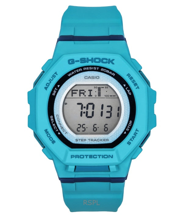 Casio G-Shock G-Squad digitaalinen älypuhelinlinkki biopohjaisella hartsirannekkeella, kvartsi GMD-B300SC-2 200M naisten kello