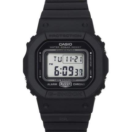 Casio G-Shock digitaalinen musta hartsihihna musta kellotaulu kvartsi GMD-S5600BA-1 200M naisten kello