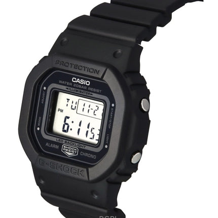 Casio G-Shock digitaalinen musta hartsihihna musta kellotaulu kvartsi GMD-S5600BA-1 200M naisten kello