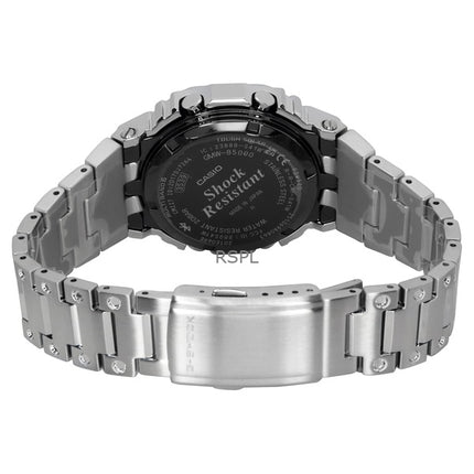 Casio G-Shock täysmetallinen digitaalinen älypuhelinlinkki ruostumattomasta teräksestä valmistetulla aurinkokennolla GMW-B5000D-1C 200M miesten kello
