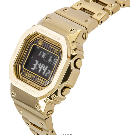 Casio G-Shock täysmetallinen digitaalinen älypuhelinlinkki ruostumattomasta teräksestä valmistettu aurinkokenno GMW-B5000GD-9 200M miesten kello