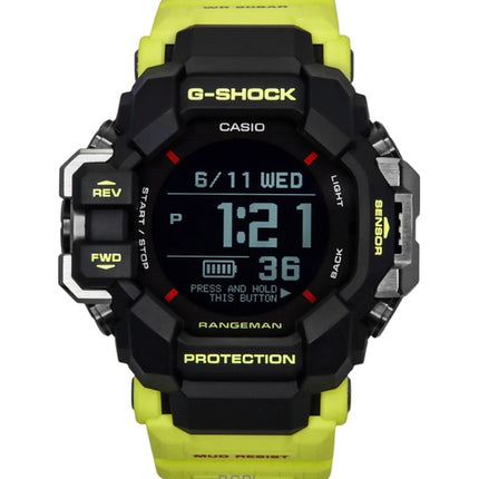 Casio G-Shock Master Of G–Land Rangeman digitaalinen älypuhelinlinkki aurinkokennolla GPR-H1000RY-1A9 200M miesten kello