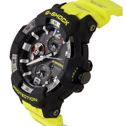 Casio G-Shock Master Of G-Air Gravitymaster analoginen älypuhelinlinkki mustalla kellotaululla aurinkokello GR-B300RY-1A9 200M miesten kello