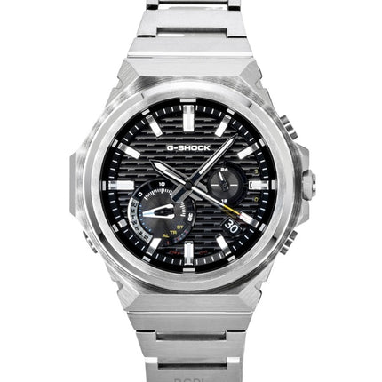 Casio G-Shock G-Steel -analoginen älypuhelinlinkki, ruostumattomasta teräksestä valmistettu musta kellotaulu, aurinkokenno GST-B1000D-1A 200M miesten kello