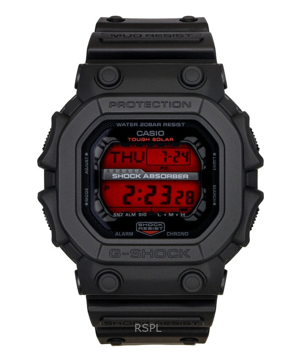 Casio G-Shock digitaalinen hartsiranneke aurinkokennolla GX-56BBR-1 200M miesten kello