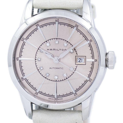 Hamilton American Classic Railroad automaattinen Diamond aksentti H40405821 naisten Kello
