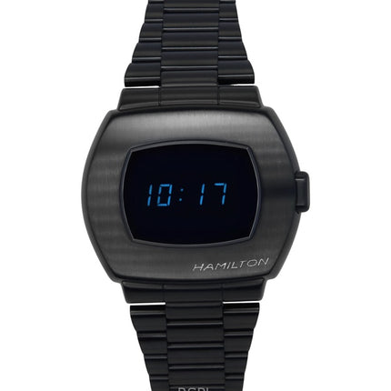 Hamilton American Classic PSR digitaalinen ruostumattomasta teräksestä valmistettu kvartsi H52404131 100M miesten kello