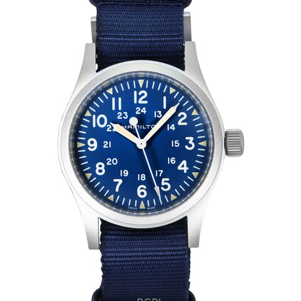 Hamilton Khaki Field tekstiilihihna sininen kellotaulu H69439940 miesten kello