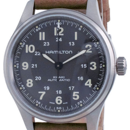 Hamilton Khaki Field Automatic Titanium Black Dial H70545550 100M miesten kello