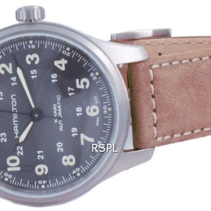 Hamilton Khaki Field Automatic Titanium Black Dial H70545550 100M miesten kello