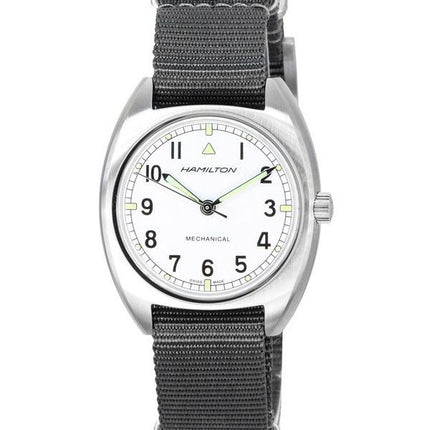 Hamilton Khaki Aviation Pilot Pioneer hopea kellotaulu mekaaninen H76419951 100M Unisex kello