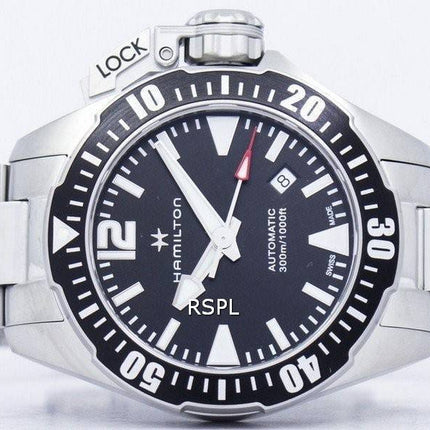 Hamilton Khaki Navy Frogman automaattinen H77605135 Miesten kello