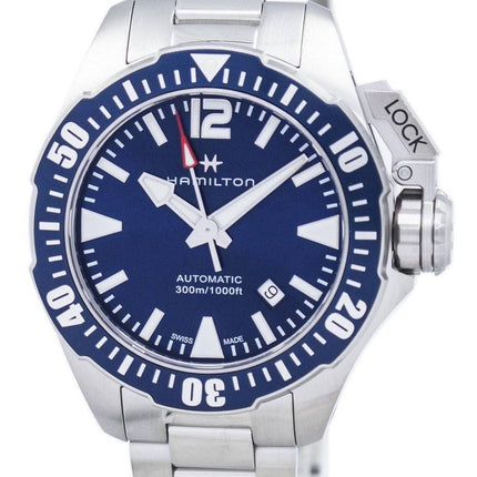 Hamilton Khaki Navy Frogman automaattinen H77705145 Miesten kello