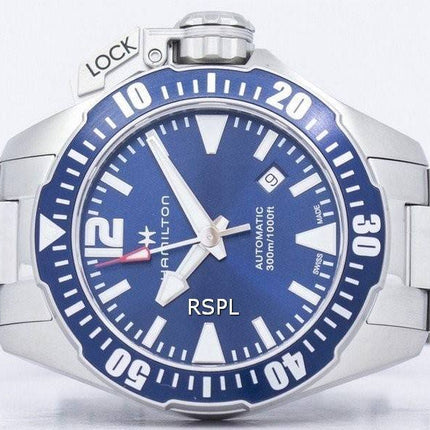 Hamilton Khaki Navy Frogman automaattinen H77705145 Miesten kello