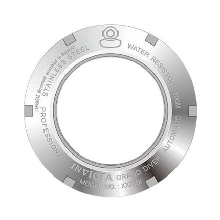 Invicta Grand Pro Diver ruostumattomasta teräksestä hopea kellotaulu automaattinen sukeltaja 21324 300M miesten kello