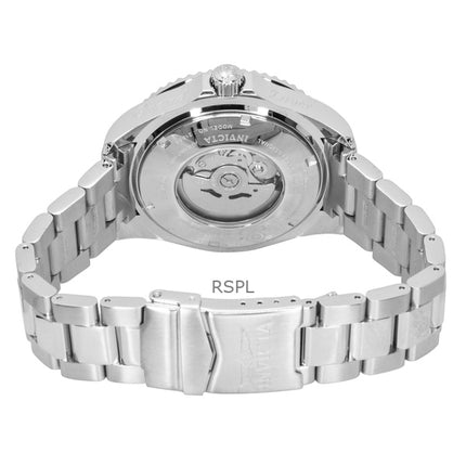 Invicta Pro Diver ruostumattomasta teräksestä valmistettu musta kellotaulu kvartsisukeltajan 21866 300M miesten kello