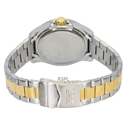 Invicta Pro Diver kaksisävyinen ruostumattomasta teräksestä valmistettu valkoinen kellotaulu kvartsi 47127 miesten kello