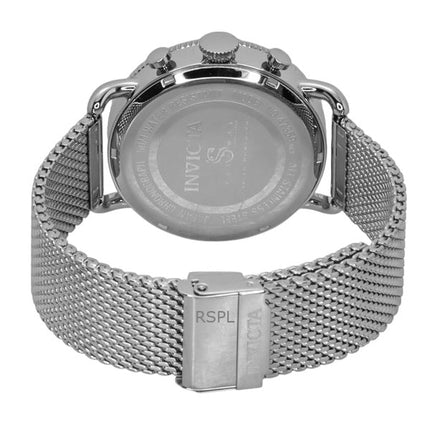 Invicta Speedway Chronograph ruostumattomasta teräksestä valmistettu sininen kellotaulu kvartsi 47359 miesten kello