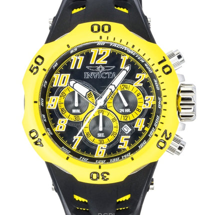 Invicta Venom Hydra GMT Chronograph silikonirannekkeen musta kellotaulu kvartsi 48236 200M miesten kello