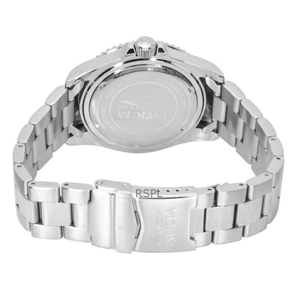 Invicta Pro Diver ruostumattomasta teräksestä valmistettu musta kellotaulu kvartsi 49421 100M miesten kello