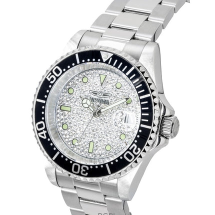 Invicta Pro Diver Stainless Steel Silver Dial Automatic Diver's 50278 200M Men's Watch