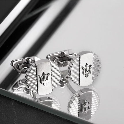 Maserati Jewels ruostumattomasta teräksestä kalvosinnapit JM121ATK13 miehille