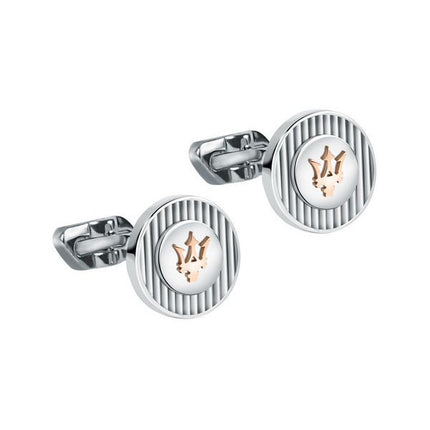 Maserati Jewels ruostumattomasta teräksestä valmistetut kalvosinnapit JM121ATK14 miehille