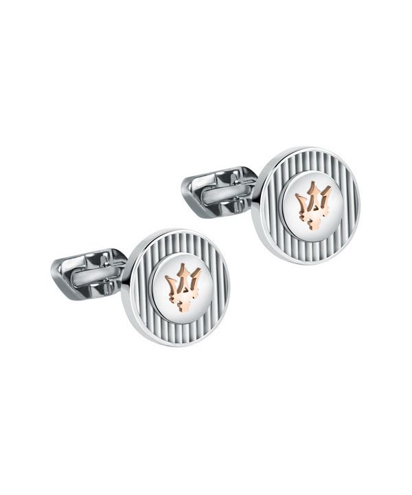 Maserati Jewels ruostumattomasta teräksestä valmistetut kalvosinnapit JM121ATK14 miehille