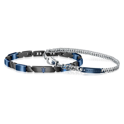 Maserati Jewels ruostumaton teräs ja keraaminen rannekoru JM221ATZ01 miehille